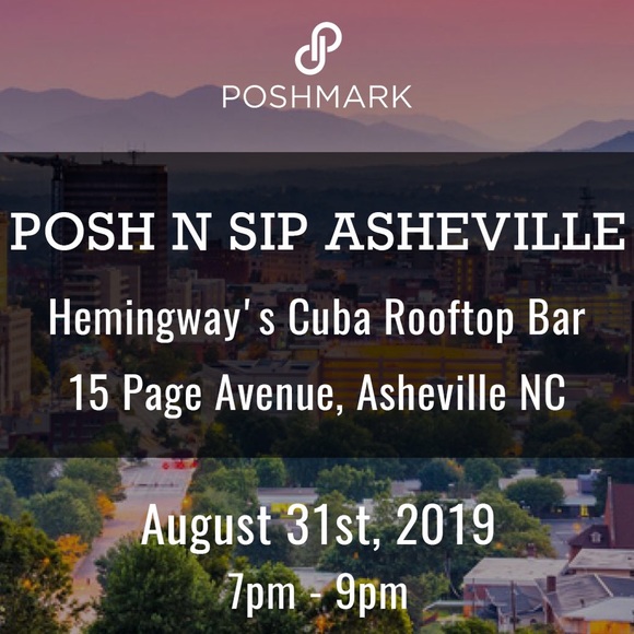 Posh N Sip Other - Join Us! Posh N Sip Asheville: 8/31/19 Posh N Sip Other - Join Us! Posh N Sip Asheville: 8/31/19